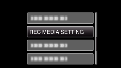 REC MEDIA SETTING